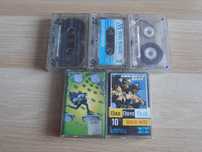 kasety: OMD, Chris de Burgh, Bad Boys Blue,Joe Satriani zestaw 5 sztuk
