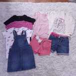 Zestaw ubrań r.122-128 Nameit, H&M, Next, OshKosh, c&a, NOWE + gratis