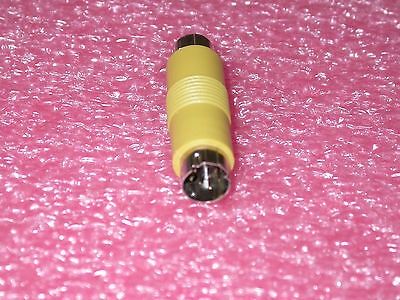 ATI 6140014200G 8-Pin S-VIDEO (M) TO RCA Composite (F) Video Adapter B