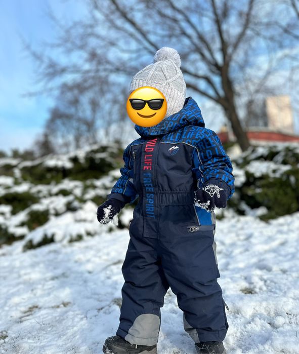 Chicco комбінезон 80/15міс , зимовий, шапка reima в подарунок