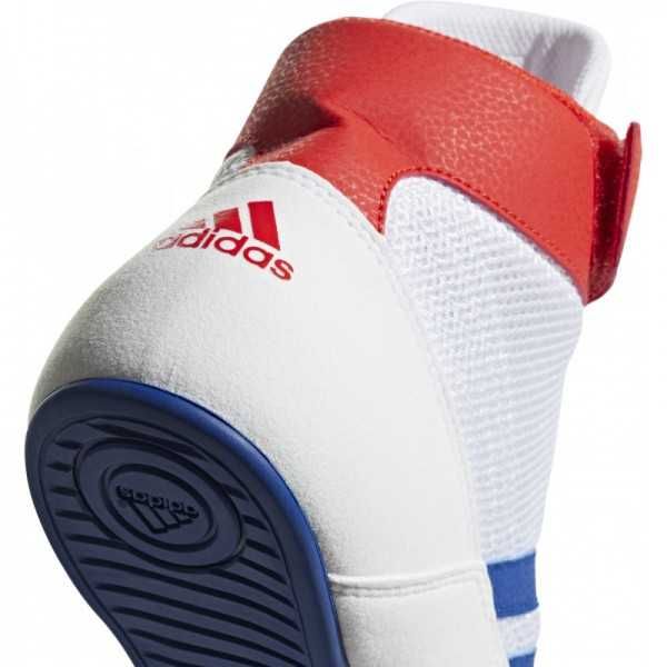 Buty Krav Maga MMA zapasy boks Adidas HVC 2 - super model białe