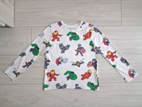 C&A T-shirt dla chłopca z długim rękawem, rozmiar 128