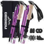 Kije Trekkingowe Składane Nordic Walking 105-125 cm Aluminium  GIBOHOM