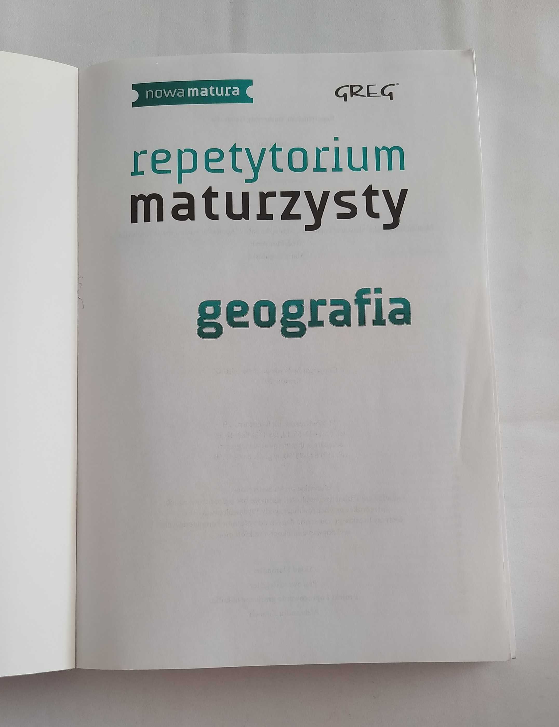 Repetytorium maturzysty – geografia