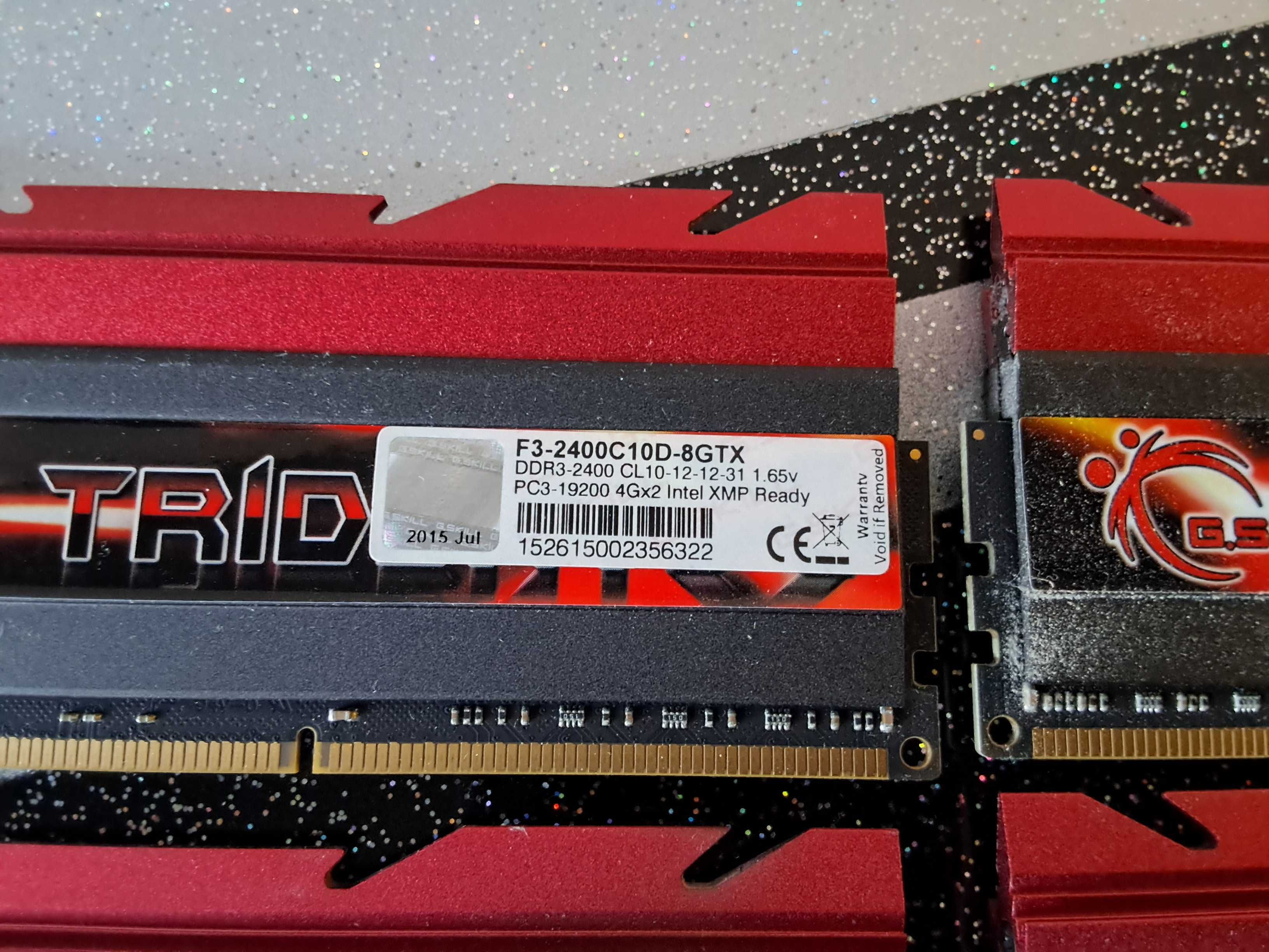 G.Skill trident ddr3 4x4GB 16GB CL10 f3-2400c10d-8 gtx