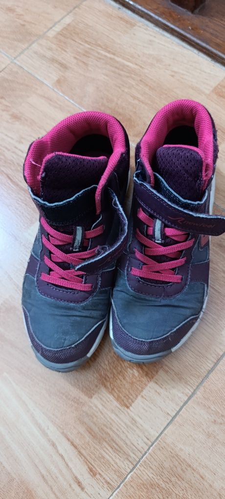 Botas de menina.