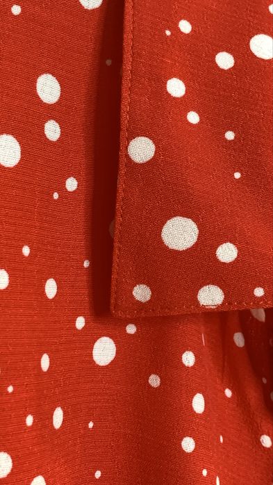 Przepiękna sukienka z wiskozy boska red M Sosandar midi