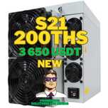 S21 200TH/s Bitmain Antminer асик! 3650 usdt! Наличие!