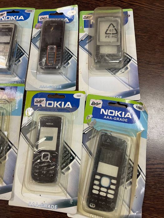Корпуса Nokia все по 150 грн