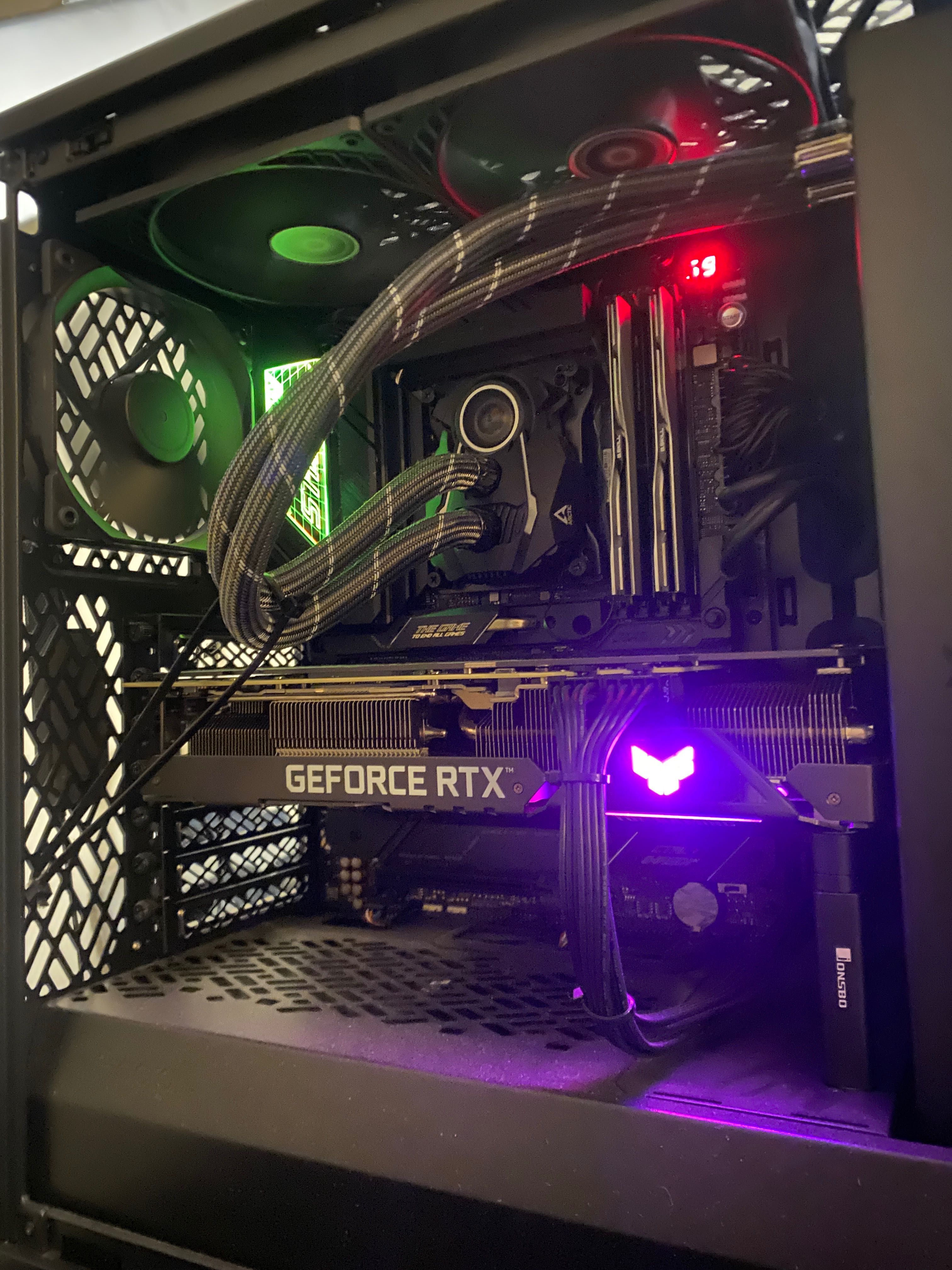 High-End  PC | AMD Ryzen 9 - Asus TUF 3080 RTX - RAM 32GB - Como Novo