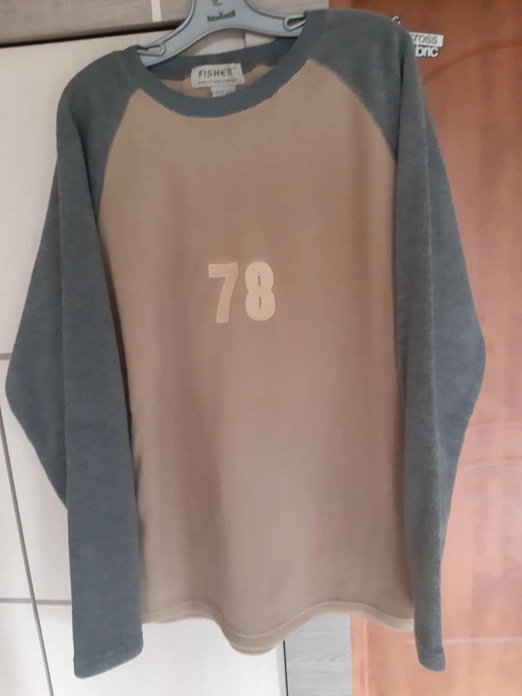 Bluza męska polar gruba XL xxl ciepła kurtka Fisher kurteczka