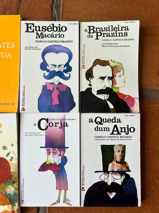 Lote livros de Camilo Castelo Branco