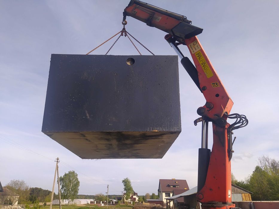 Szambo Betonowe Szamba Kanał Samochodowy Piwnica Ogrodowa Zbiornik