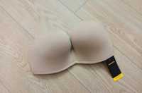 65H Wonderbra ultimate strapless beż stanik  nude 
Stsnik outlet
 Be