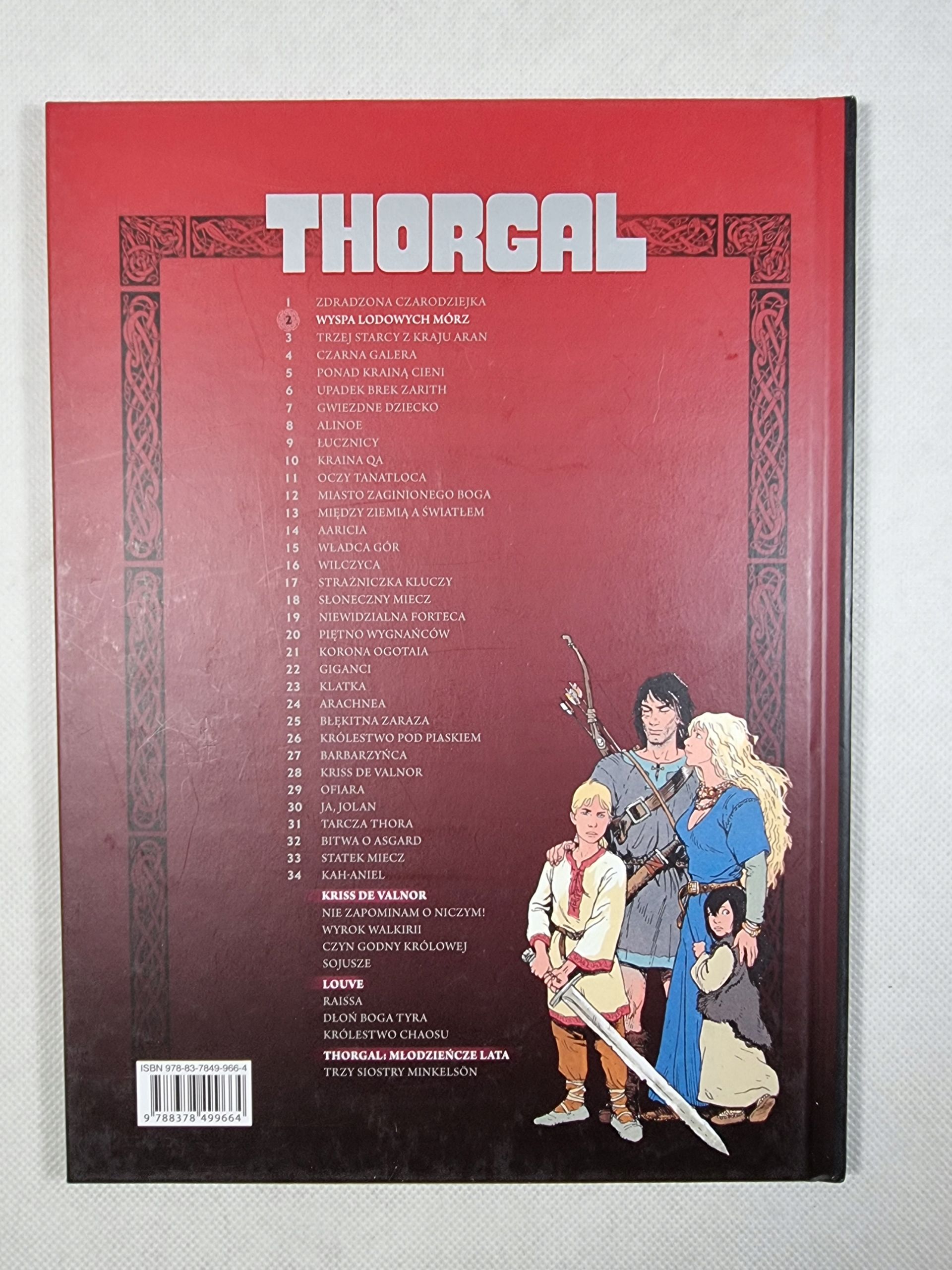 Thorgal Tom 2 / Wyspa Lodowych Mórz / Kolekcja Hachette