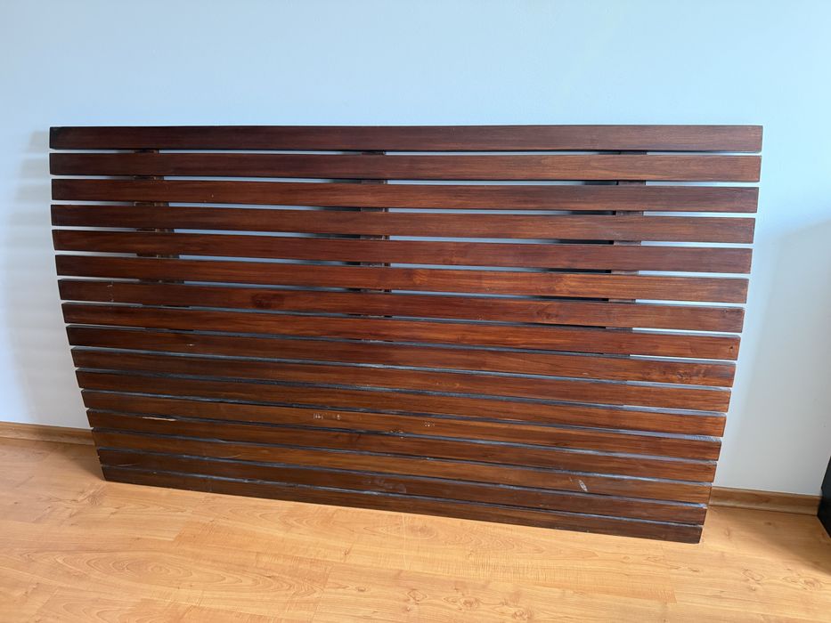 Cabeceira de cama casal - madeira maciça