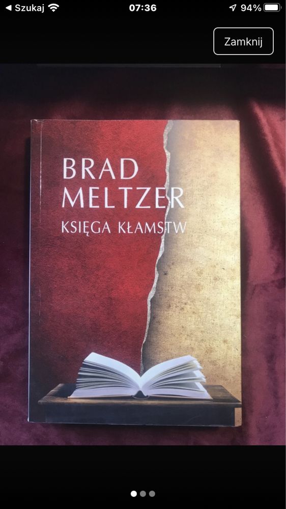 Ksiega klamstw Brad Meltzer