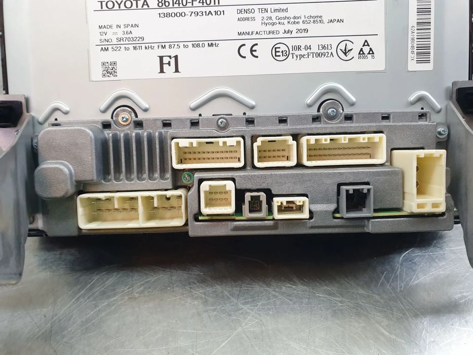 Rádio / auto-rádio TOYOTA C-HR (_X1_)