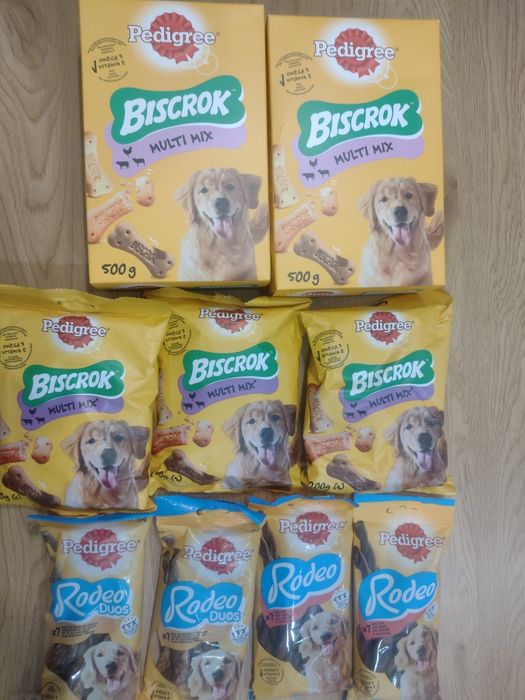 Pedigree przysmaki.