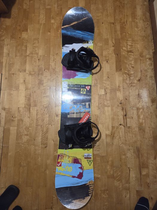Deska snowboardowe HEAD 156 cm komplet