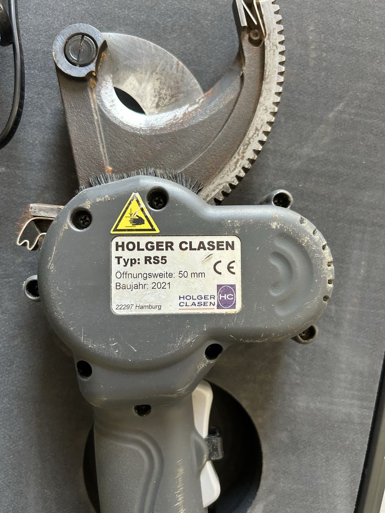 Nożyce akumulatorowe do kabli Holger Clasen RS5