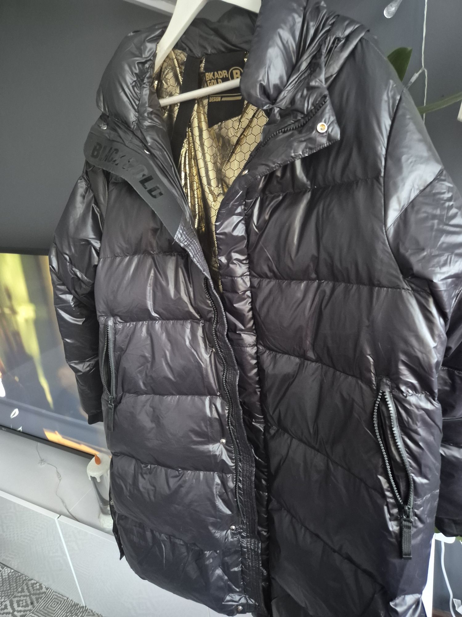 Damska puchowa kurtka roz 4XL