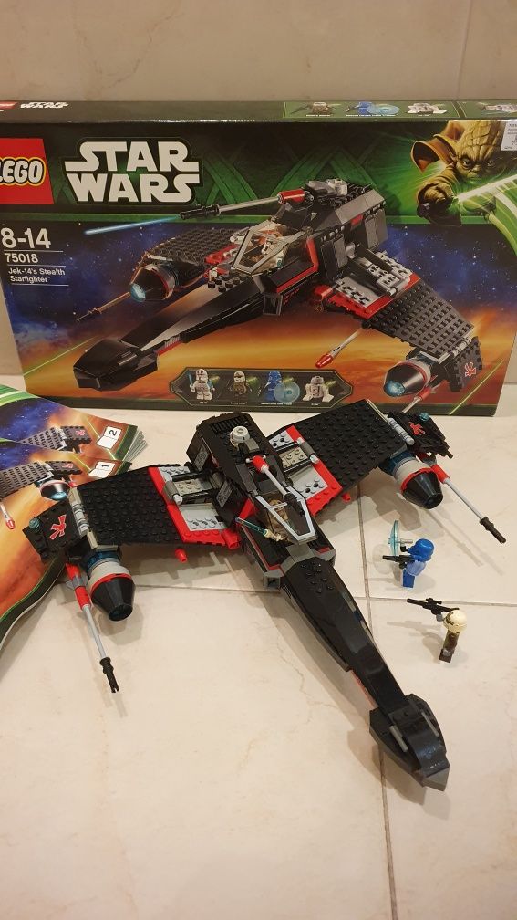 Lego 75018 Секретний корaбль Jak-14