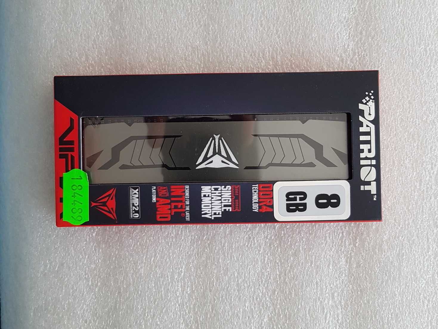 Память DDR-4 8Gb Patriot Viper Steel частота 3200, сборка ПК, ремонт.