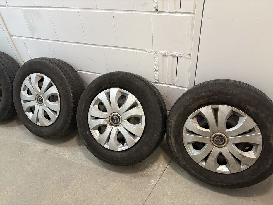 Felgi stalowe + Opony letnie 5x 114,3 ,mazda