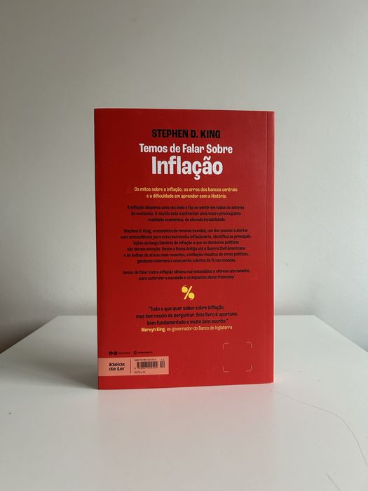 Temos de falar sobre inflação de Stephen D. King *Como Novo*