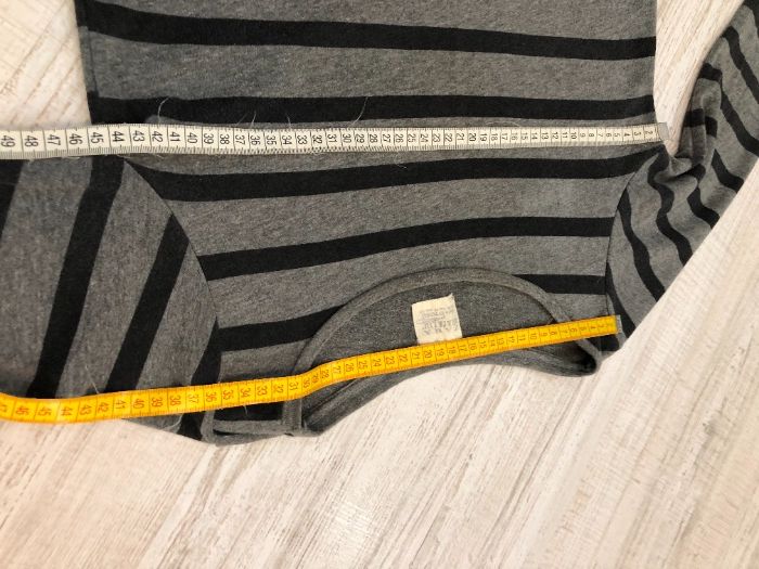 Сукня смугаста, платье серое полосатое ZARA, р. М