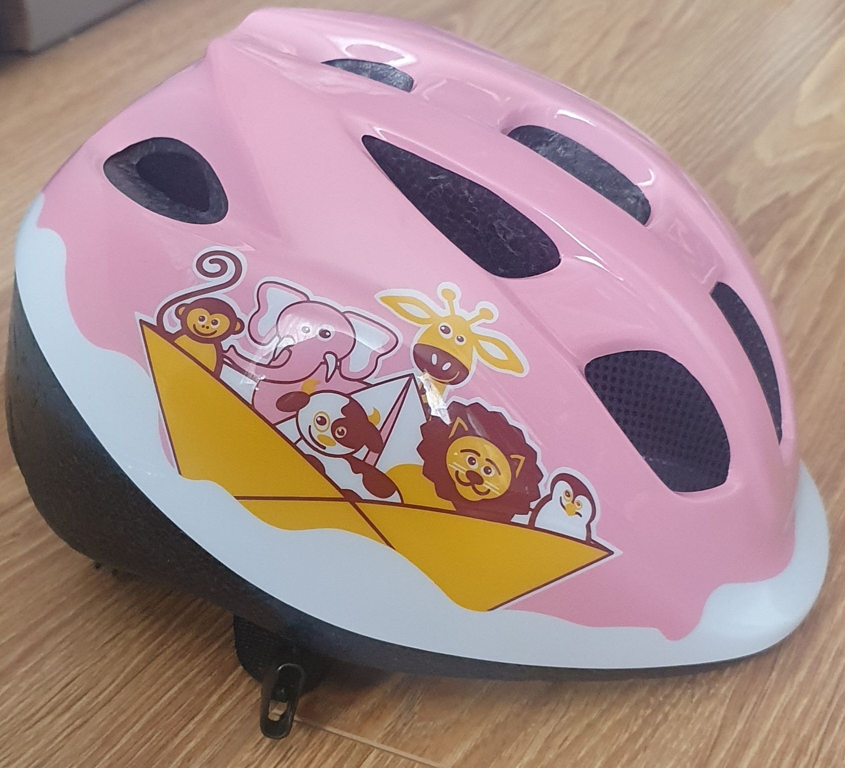 Kask dziecięcy BTWIN Decathlon roz.46-53