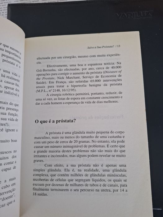 Livro Salve a sua Próstata