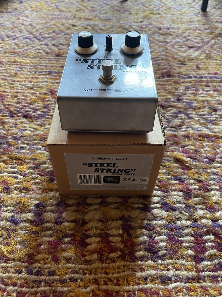 Vertex Steel String Singer boost overdrive dumble