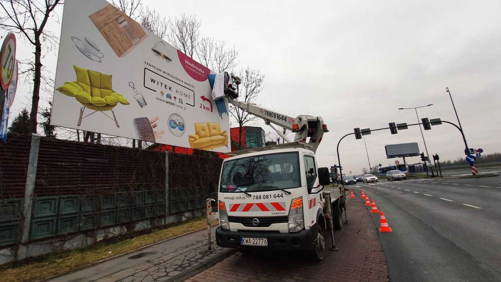 WYNAJEM PODNOŚNIK, zwyżka 22m 30m- Skawina