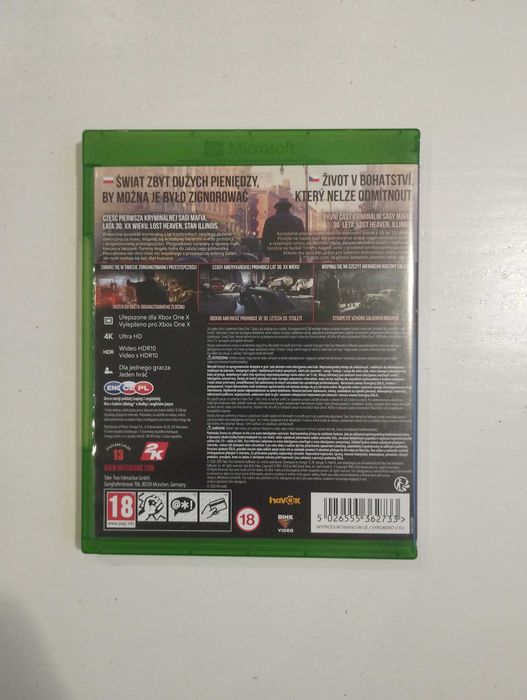 Mafia Edycja Ostateczna, Xbox