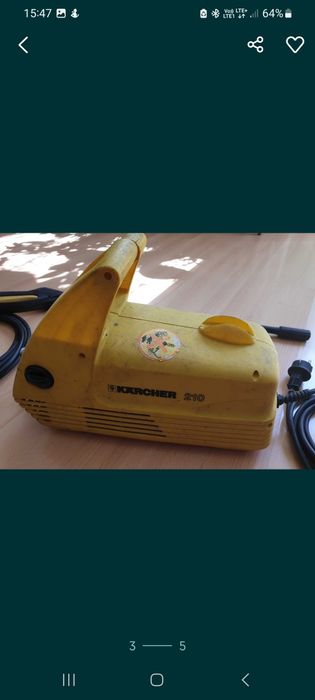 Karcher 210 uszkodzony