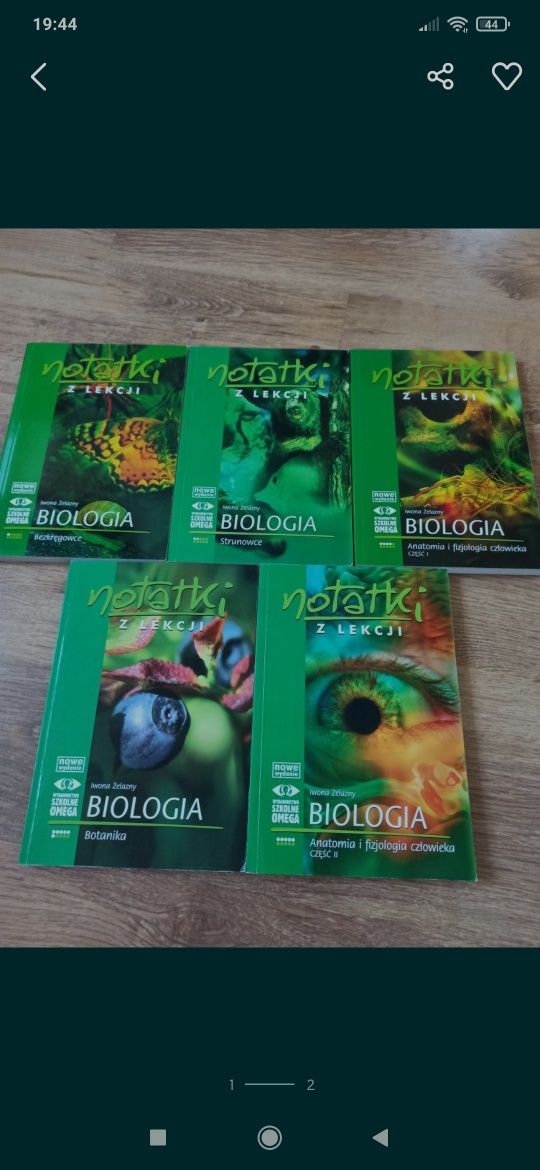 Biologia notatki z lekcji bez anatomii człowieka