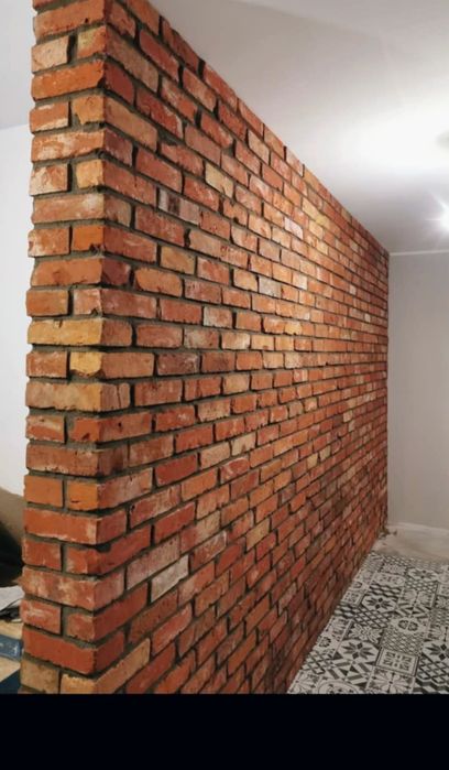 PŁYTKI Z CEGŁY, stara cegła, cegła na ściane