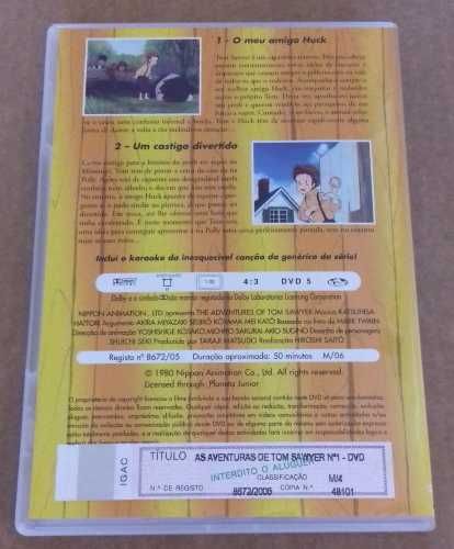 DVD "As Aventuras de Tom Sawyer", nº 1, Planeta DeAgostini