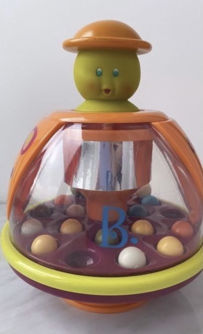 Юла развивающая Юла мандаринка, дитяча іграшка юла велика , юла