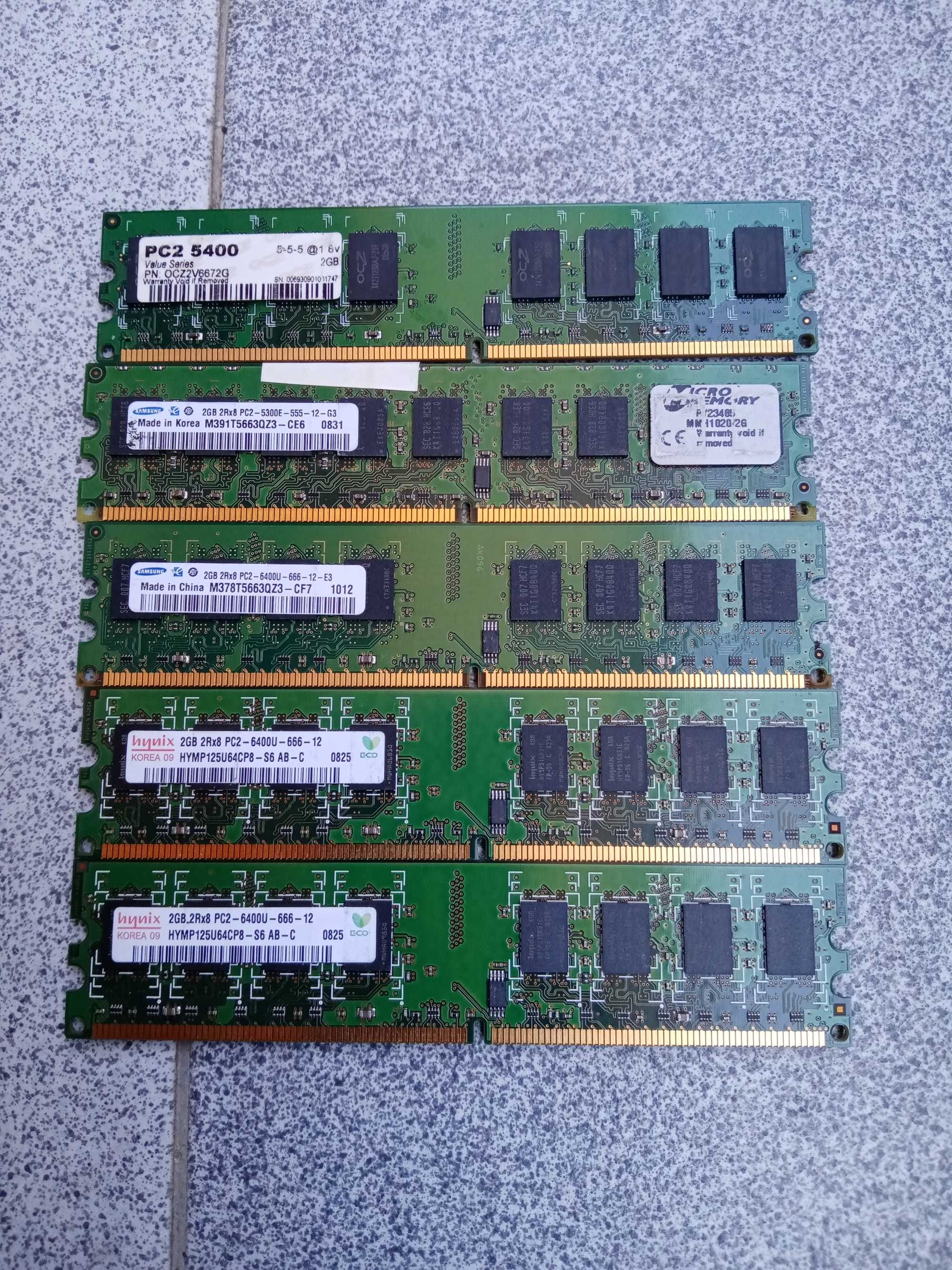 Memorias DDR2 Torre