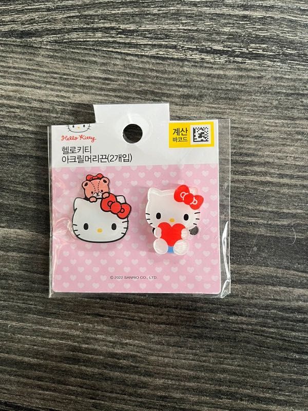 Hello Kitty Sanrio gumki do włosów