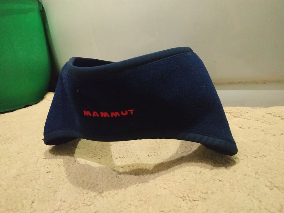 Мужская,женская флисовая повязка mammut wind stopper originals