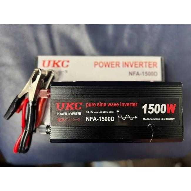 Инвертор ДЛЯ КОТЛОВ 1500W чистый синус Преобразователь  12V/220v