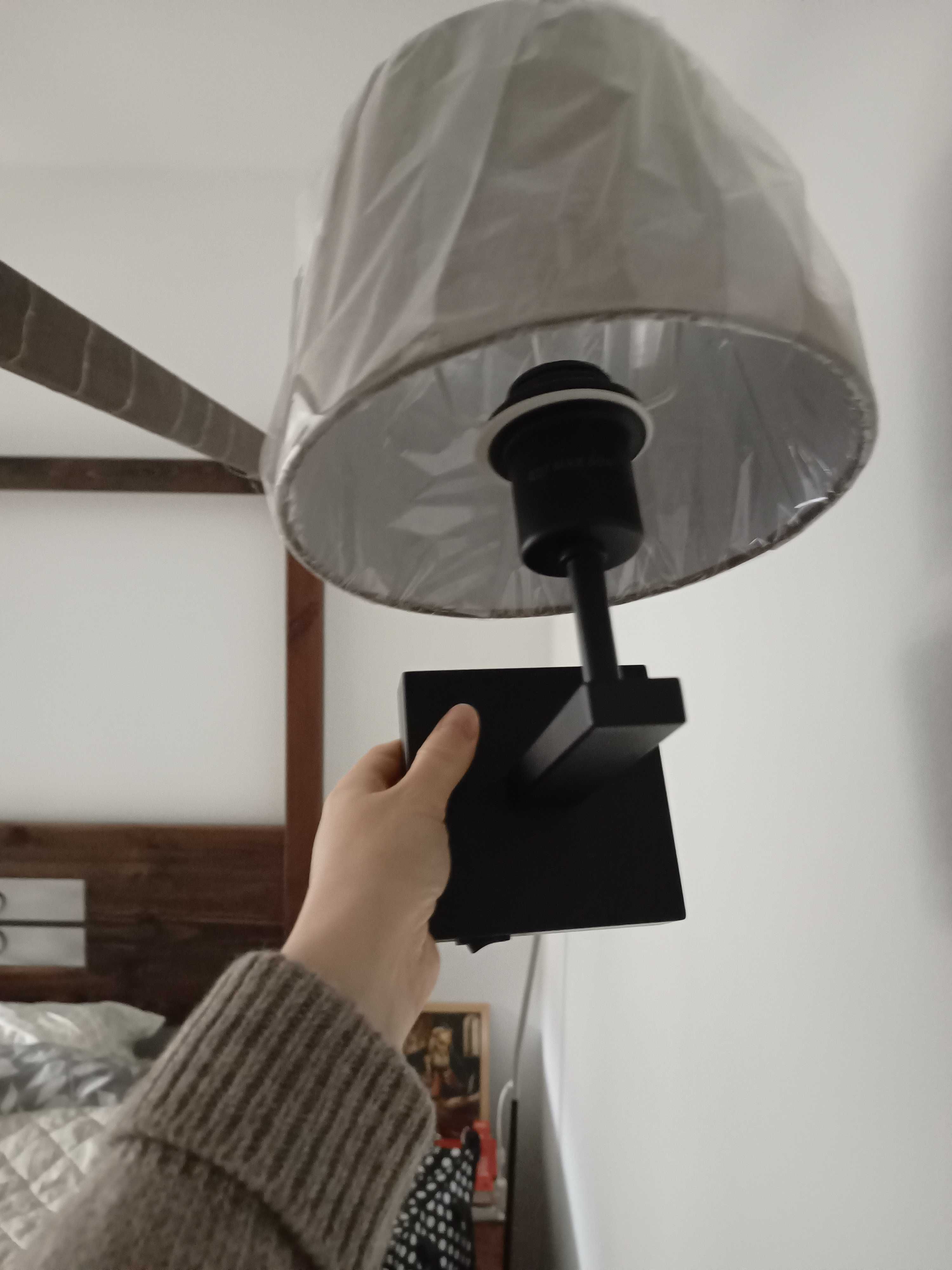 Leroy Merlin nowy kinkiet / lampa ścienna w stylu loft, zafoliowana