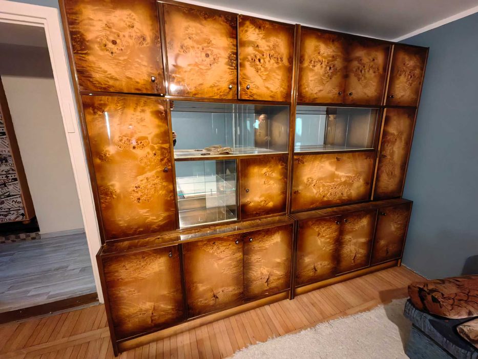 Meblościanka, Swarzędz, 87r, fornir wysoki połysk