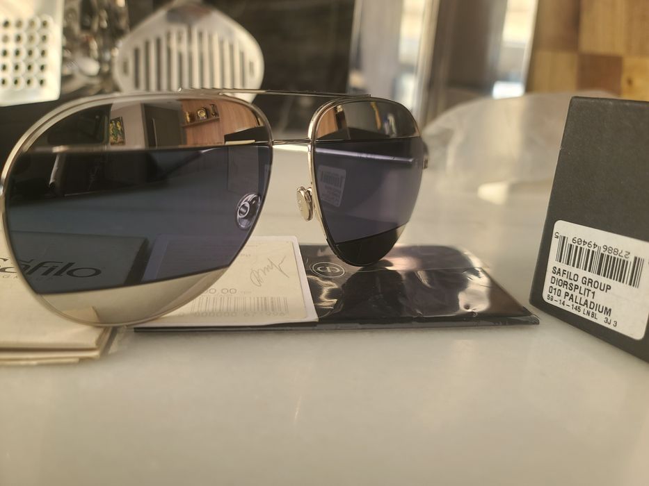 Оригинальные очки Dior split1 0103j, новые, Италия, метал. оправа