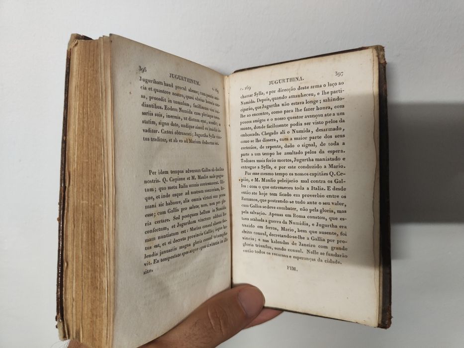 Livro | Sallustio em Portuguez | 1825 | 1ª Edição