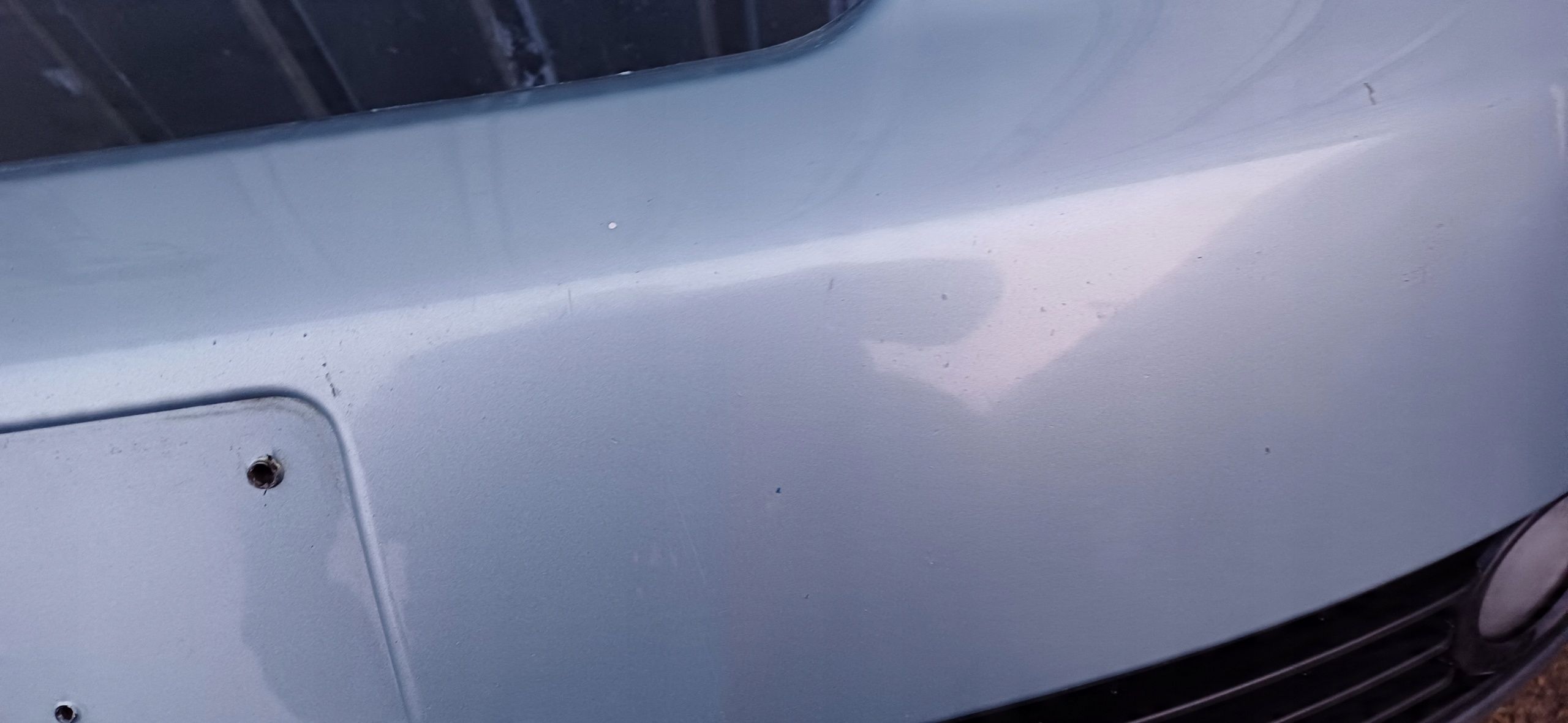 Audi A4 B6 LY7R Zderzak przód Halogeny
